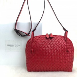 Bottega Nodini Single Zipper Red 