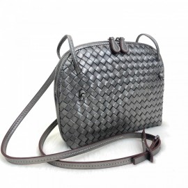 Bottega Nodini Single Zipper Silver