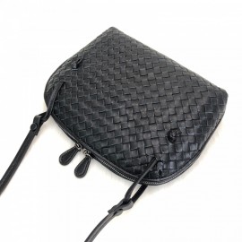 Bottega Nodini Single Zipper Black 