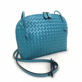 Bottega Nodini Single Zipper Turquoise 