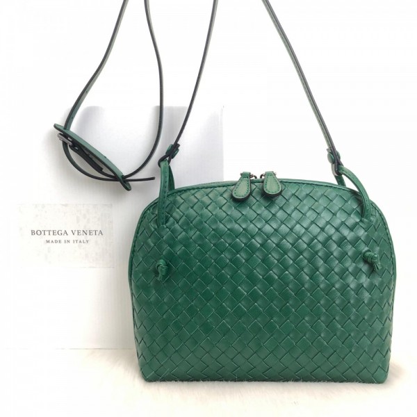 Bottega Nodini Single Zipper Green 