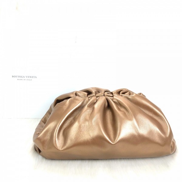 Bottega Veneta The Pouch Frame Clutch Bronz