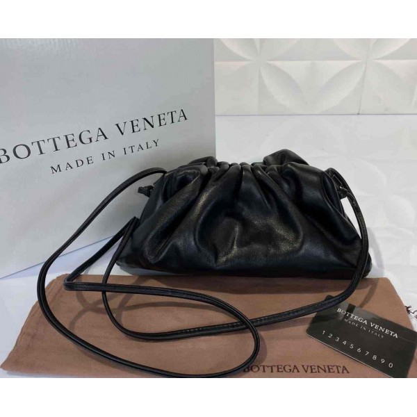 Bottega The Pouch Mini Size product size 22X12 Black 