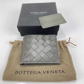 Bottega Veneta Woven Bi-Fold Wallet