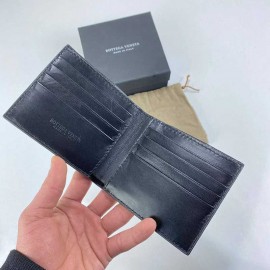 Bottega Veneta Woven Bi-Fold Wallet