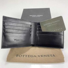 Bottega Veneta Woven Bi-Fold Wallet