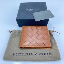 Bottega Veneta Woven Bi-Fold Wallet