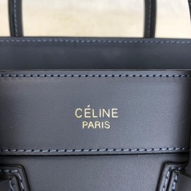 Celine Nano Luggage Bag Gray