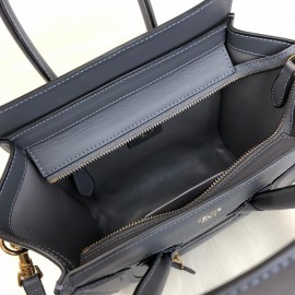 Celine Nano Luggage Bag Gray