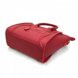 Celine Nano Luggage Bag Red