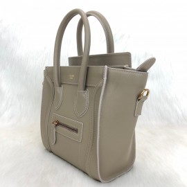 Celine Nano Luggage Bag Limited Mink