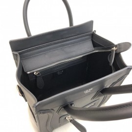 Celine Nano Luggage Bag Black