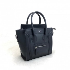 Celine Nano Luggage Bag Black