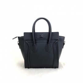 Celine Nano Luggage Bag Black