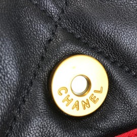 Chanel 19 Large Flap Bag Black