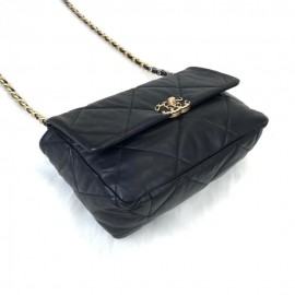 Chanel 19 Large Flap Bag Black