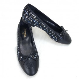 Chanel Ballerinas Tweed Special Limited