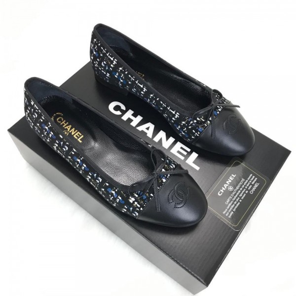 Chanel Ballerinas Tweed Special Limited