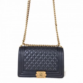 Chanel Boy Classic Gold Limited 