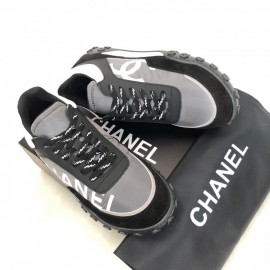 Chanel Cc Calfskin Sneakers Classic