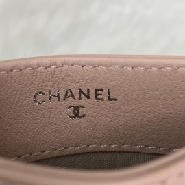 Chanel Classic Card Holder Powder Rose