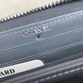 Chanel Classic Wallet Smoked