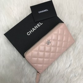 Chanel Classic Wallet Powder Rose