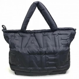 Chanel Embossed Doudoune Bowling Black