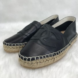 Chanel Espadrilles Black 