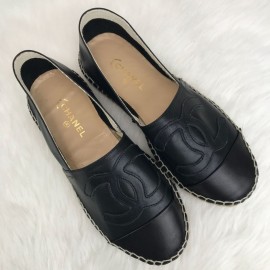 Chanel Espadrilles Black 