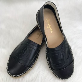 Chanel Espadrilles Black 