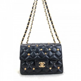 Chanel Flap Lucky Charms 1,55 Mini Black