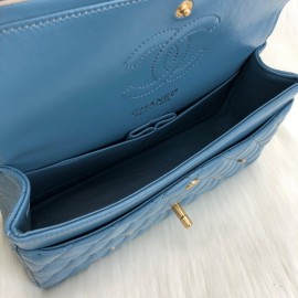 Chanel Flap Lucky Charms Medium Size Blue