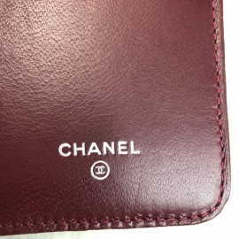 Chanel L-zip Black Large Silver