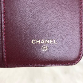 Chanel L-zip Black Leather