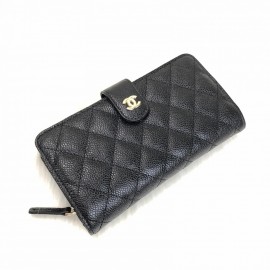 Chanel L-zip Black Leather