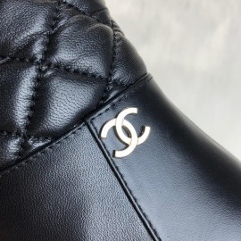 Chanel Quilted Ankle Boots Kapitone