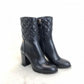 Chanel Quilted Ankle Boots Kapitone