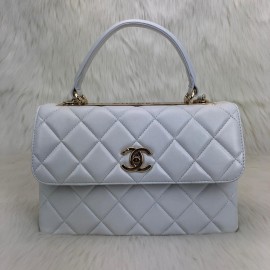 Chanel Trendy Coco Flap White