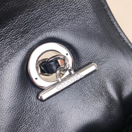 Chanel Trendy Coco Flapbag Black Silver Accessory