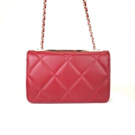 Chanel Trendy Coco Woc Red