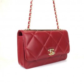 Chanel Trendy Coco Woc Red