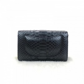 Chanel (woc) Match Classic Python Naturel Gold