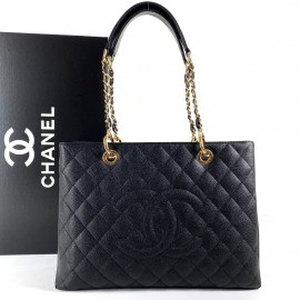 Chanel Shopping Caviar Black 