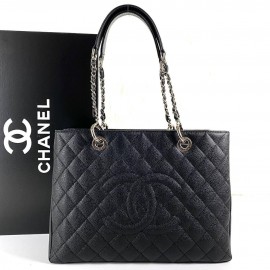 Chanel Shopping Caviar Black 