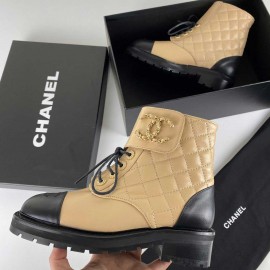 Chanel 19 Lace-Up Ankle Boots