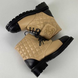 Chanel 19 Lace-Up Ankle Boots