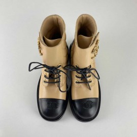 Chanel 19 Lace-Up Ankle Boots