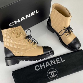 Chanel 19 Lace-Up Ankle Boots