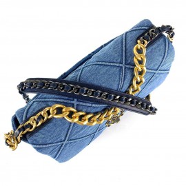 Chanel 19 Large Flap-Denim Bag 1